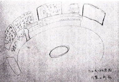 宇宙人の”ラミュー”氏が直接描いた円盤内部のイラスト